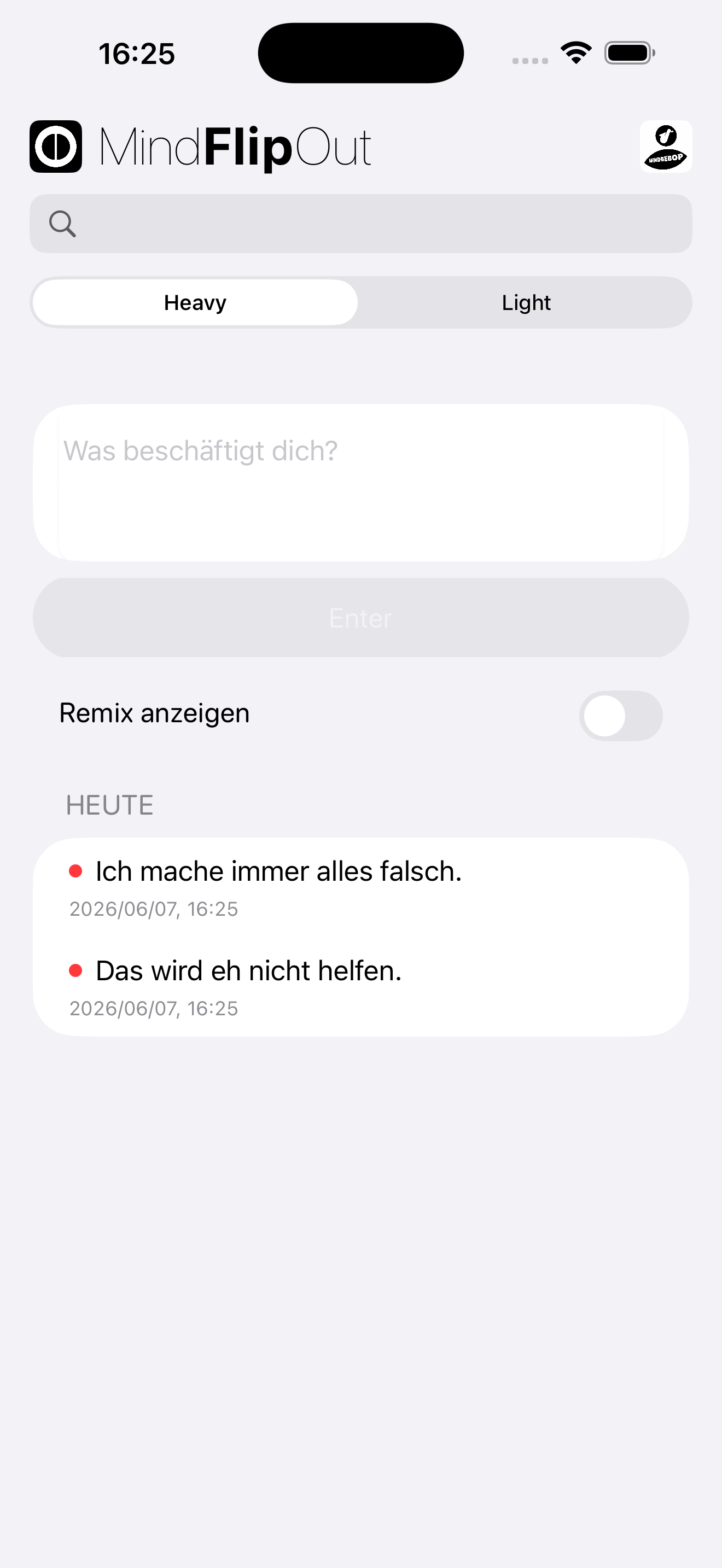 MindFlipOut screenshot