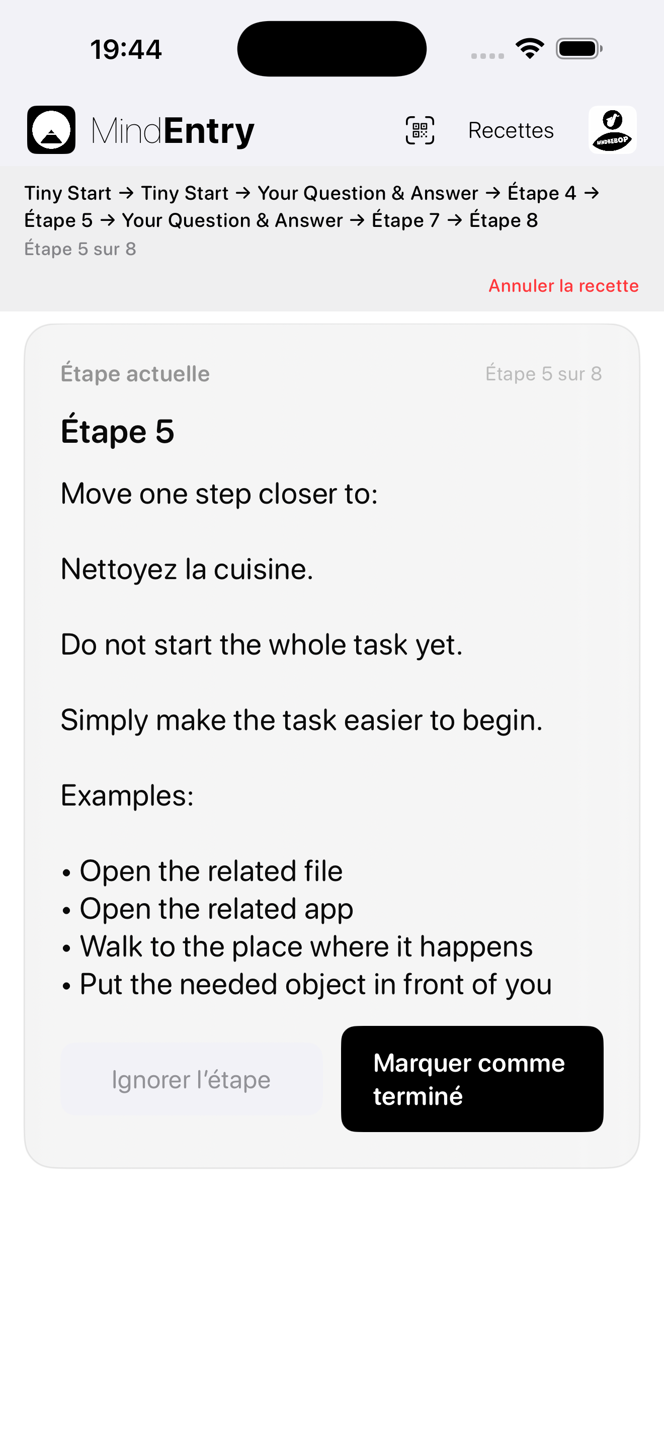 Standard Mode sample