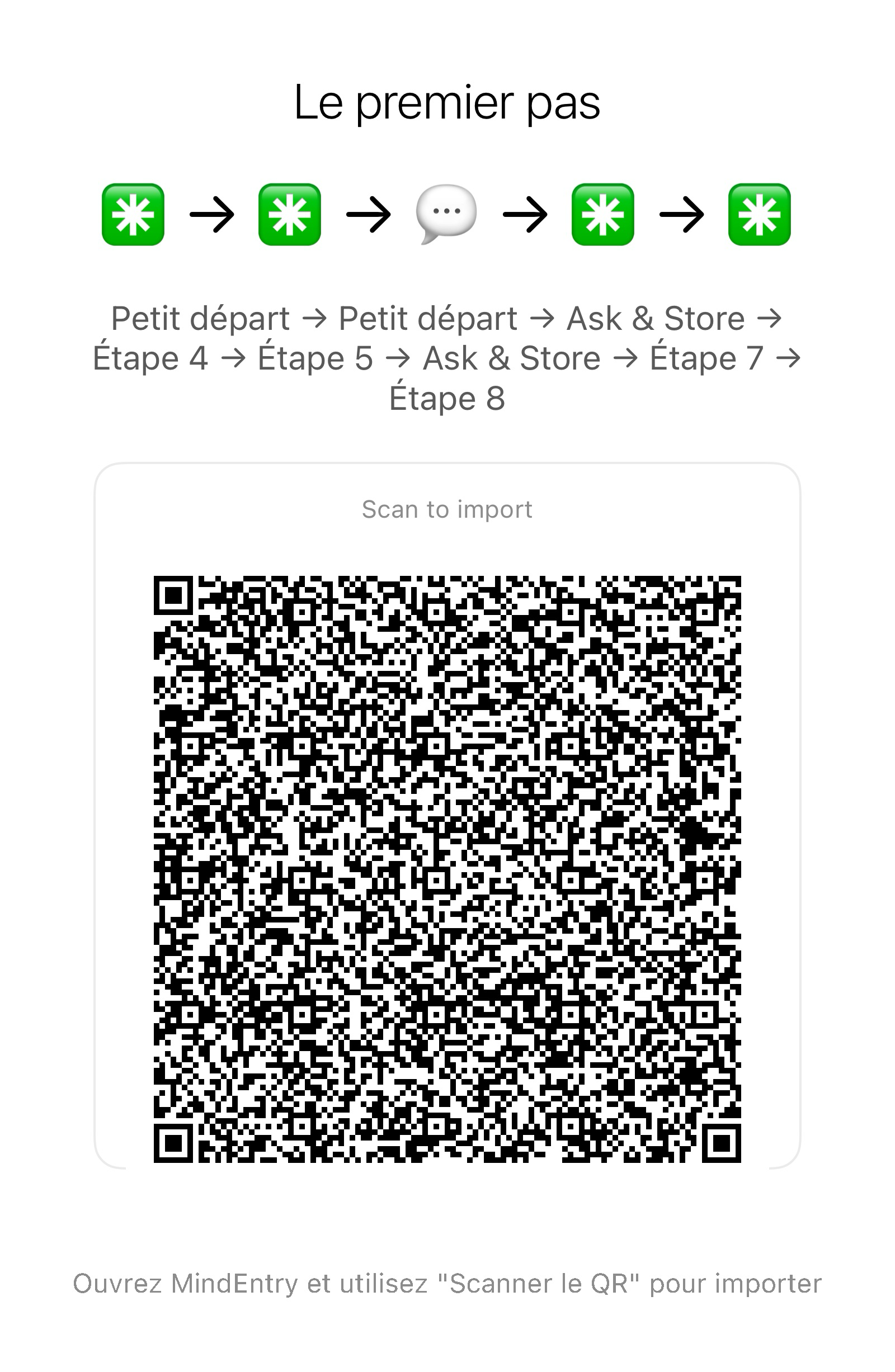 MindEntry Recipe QR Code