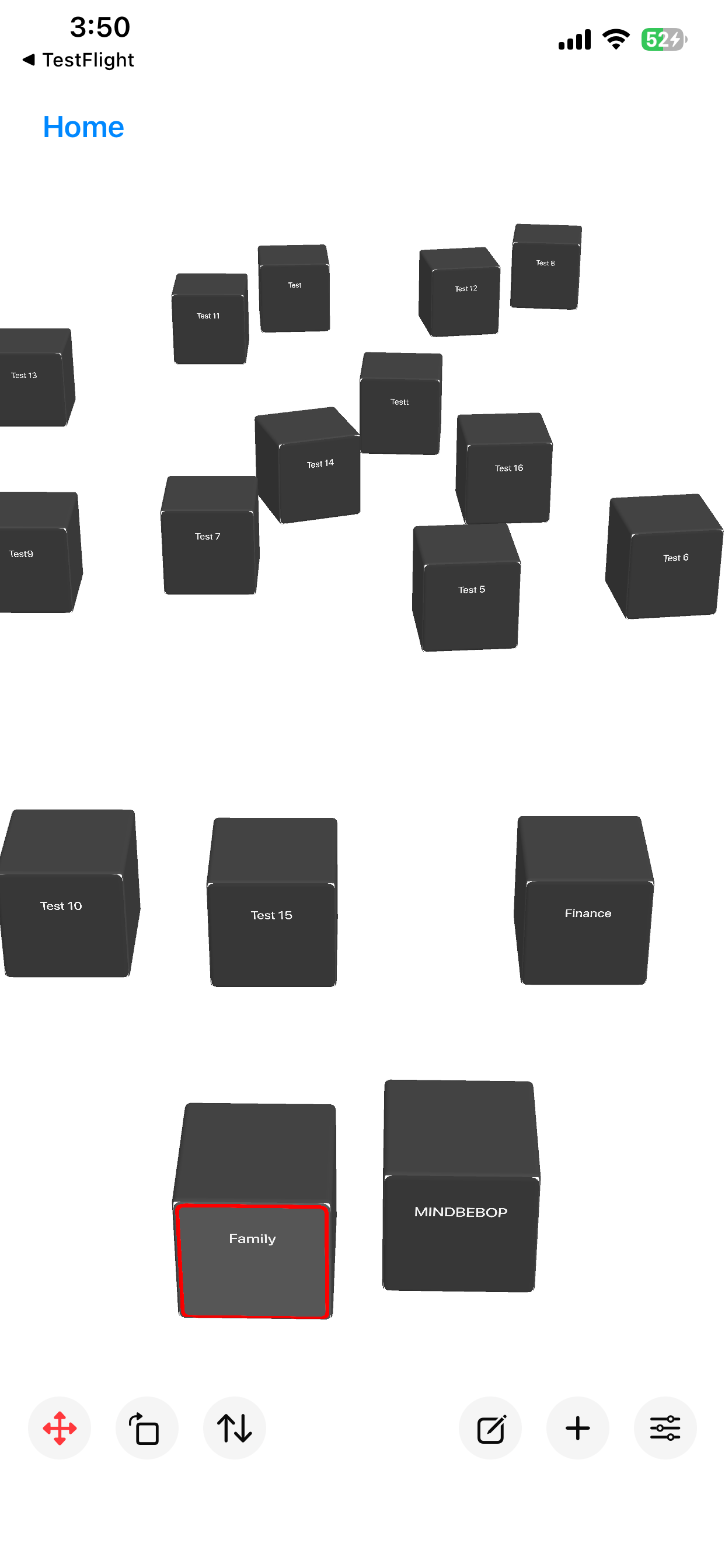 Thought Space in MindBackyard, Light Mode