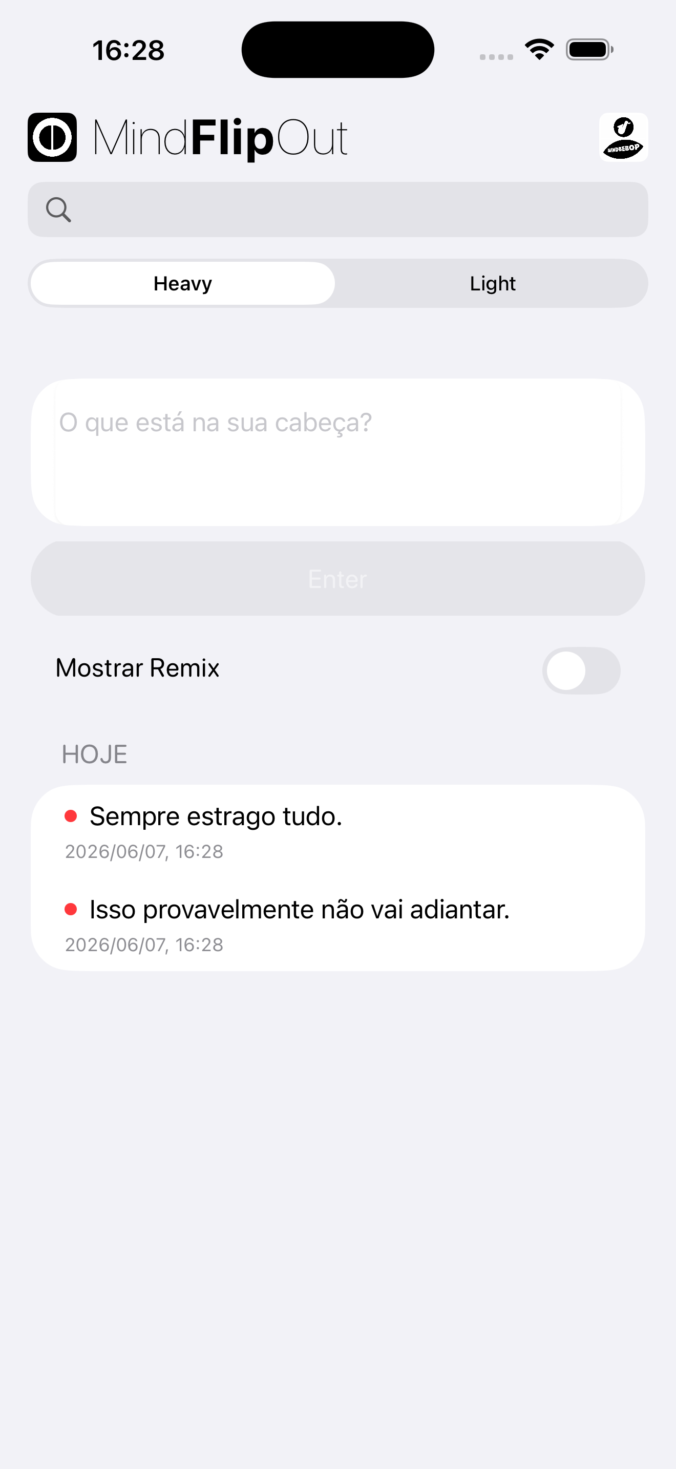 MindFlipOut screenshot